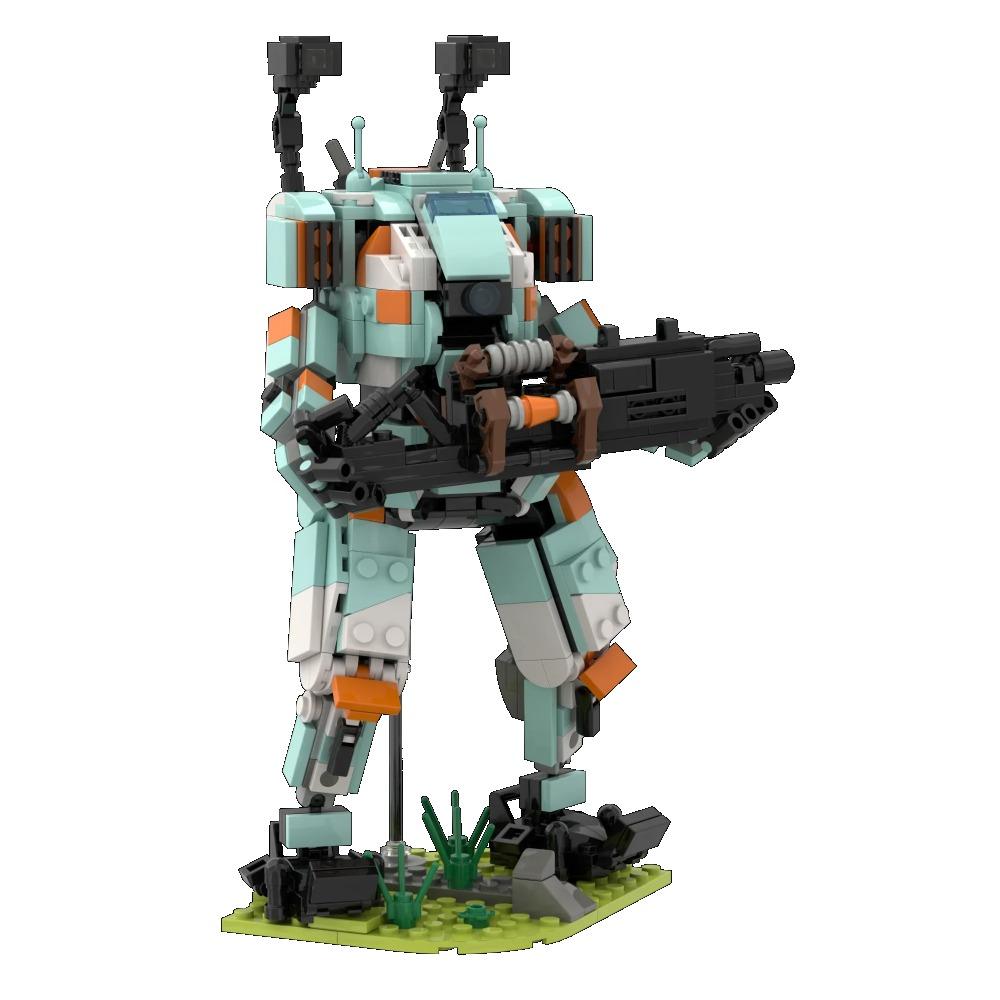 MOC Titanfalls 2 BT-7274 Vanguard-class Titan Robots Meche Figures Building Blocks Toys For Children Kids Toy DIY Gift