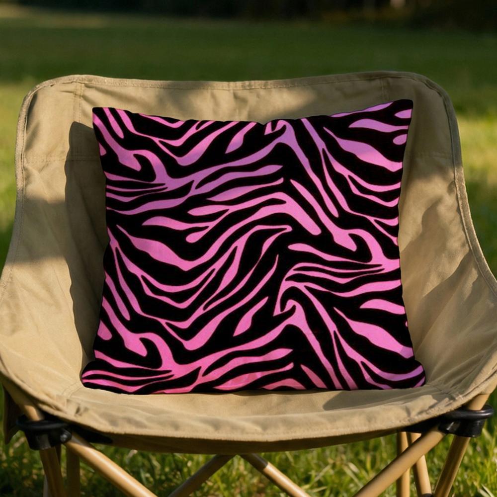 Y2k Fashion Leopard Print Cushion Cover Soft Reversible  Durable Pillow Cover  MultiScene Use for Home  Car Daily Comfort