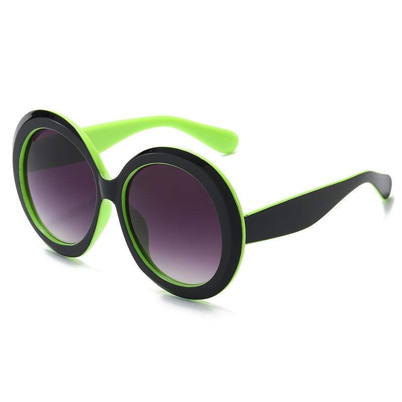 Big Frame Luxury Brand Designer Round Sunglasses Women For Men Vintage Punk Popular Oversized Retro Travel Sun Glasses Uv400