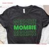 Mombie T Shirt Spooky Mom Season Halloween S for Mama Mothers Day Clothing Sweater Momster Vintage Washed Homme Streetwear