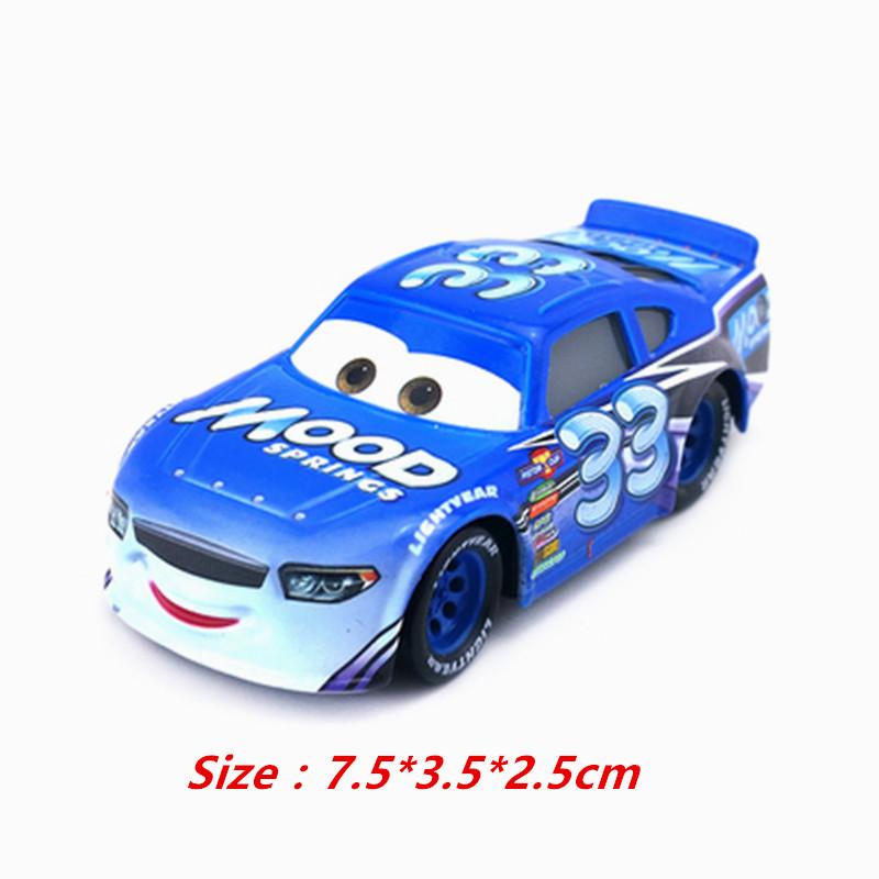 Disney Pixar Cars 3 Metal Diecast Model Lightning McQueen Kids Toy Car Birthday Gift New Blue Ramone No.95 Cruze Jackson Storm