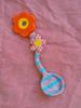 Deulkkot Ceramic Orange Daisy Spoon
