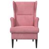 Pink Velvet Armchair