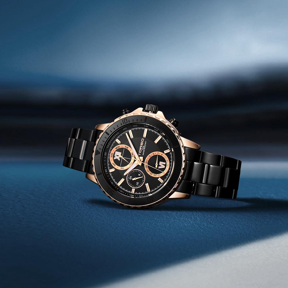 Toleuso T504M-Bbb Argos Multi Metal Watch