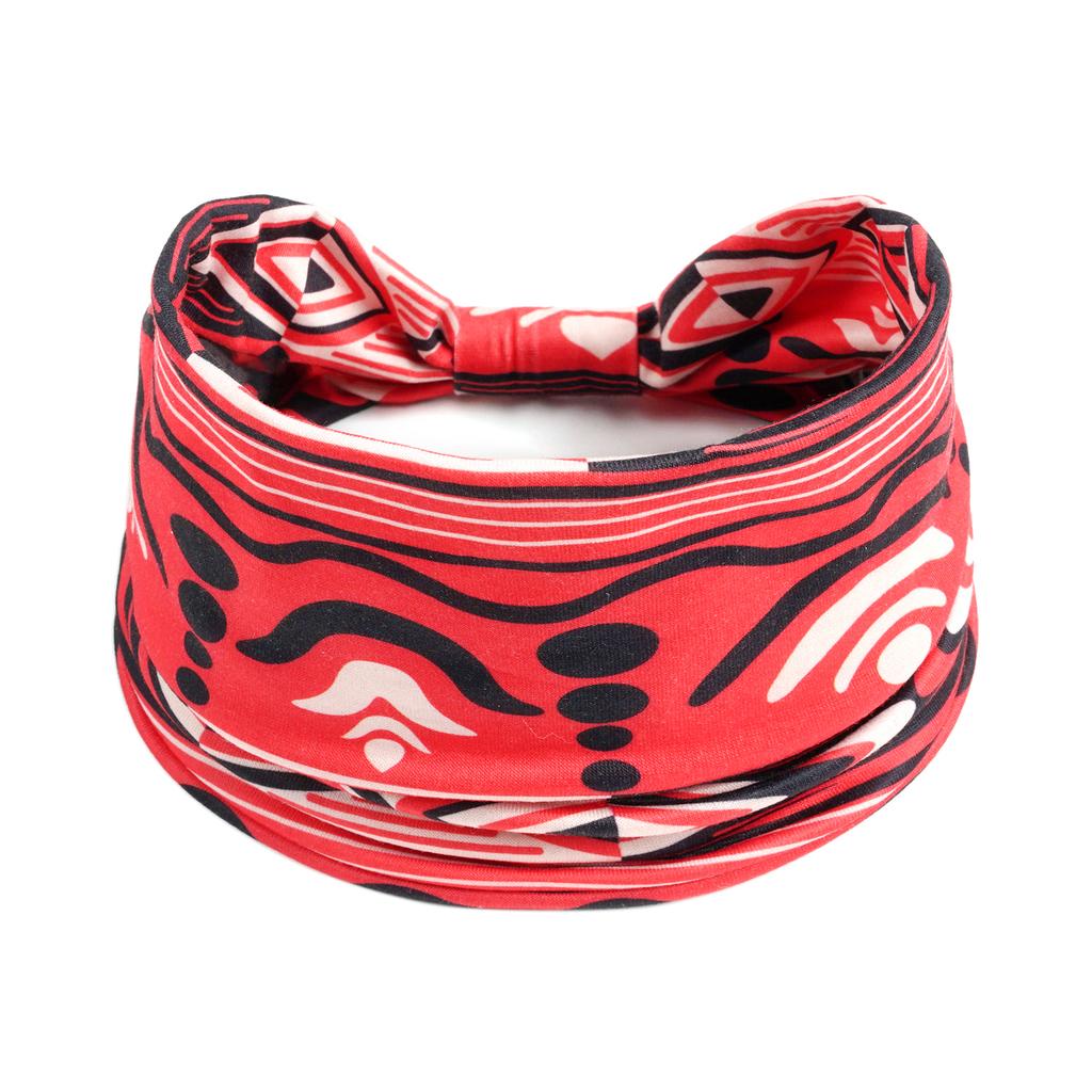 Bohemian Wide Cotton Stretch Headbands Women Headwrap Turban Headwear Bandage Hairbands Bandana Wide Headbands Hair Accessories