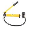 Set of Hydraulic Steel Plate Hole Punch Kit Hand Pump with 10 Dies Tool 16mm To 101mm