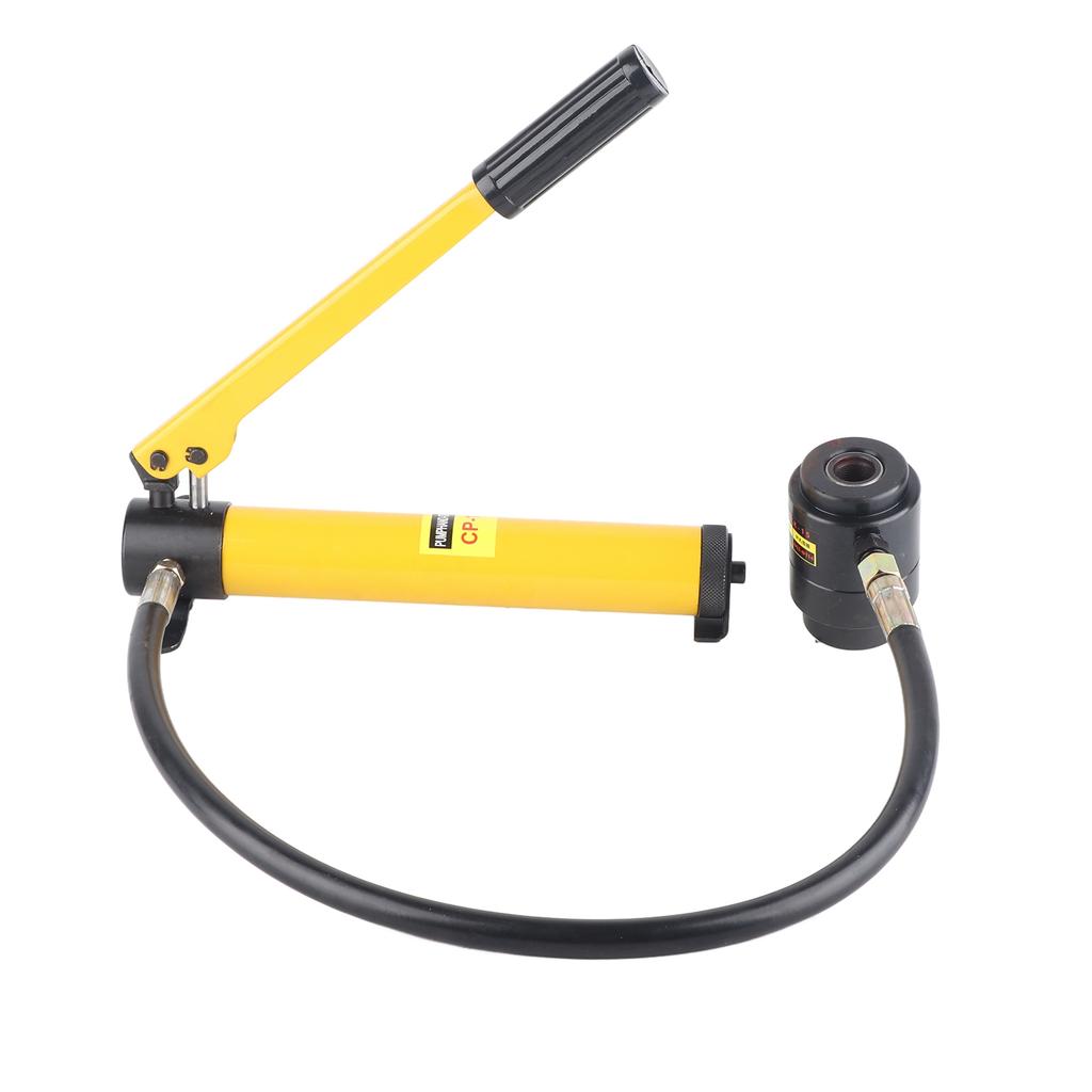 Set of Hydraulic Steel Plate Hole Punch Kit Hand Pump with 10 Dies Tool 16mm To 101mm