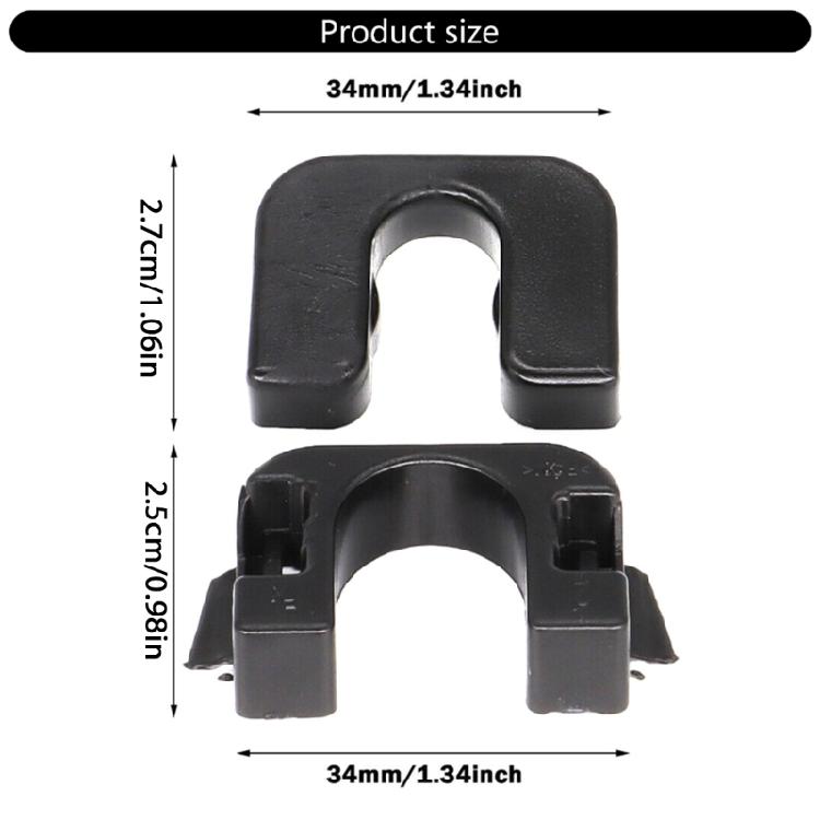 Rear Parcel Shelf Clip Easy Installation Car Clip Travel Luggage Support Replaces 1539663 Simple Install for Automotives 
