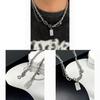 Retro Titanium Steel Collar Chain Jewelry For Unisex Art Inspired Design