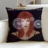 popular singer Cher Cushion Cover Soft  EasyWash Pillow Case  Versatile for Couch Bed Travel and Office