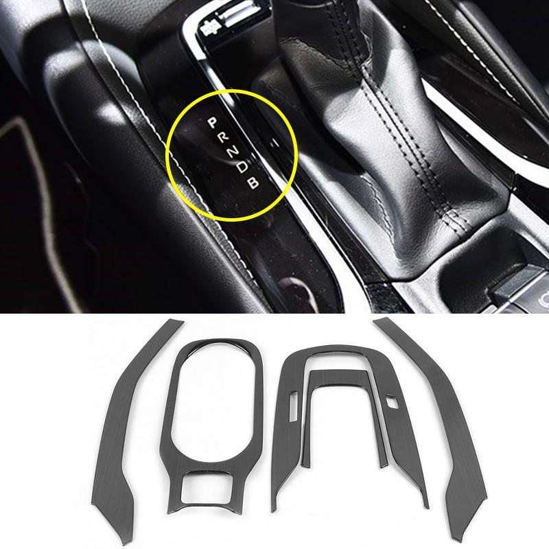 Stainless Car Water Cup Holder Decorative Frame Coffee Bottle Placement Covers For Toyota Corolla E210 2019-2021 2022 2023 2024
