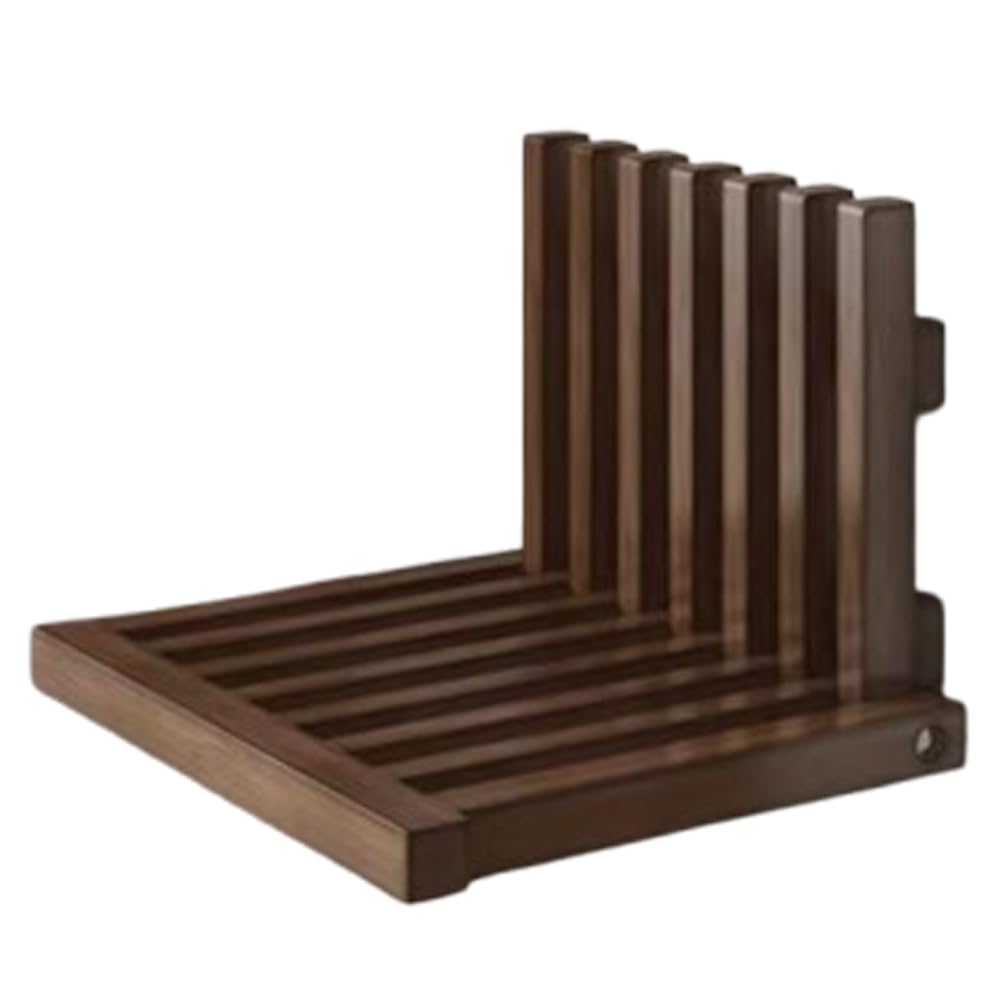 

Asdays Стул для прихожей складной для прихожей, сиденье, водонепроницаемый, скамья, (Темно коричневый)