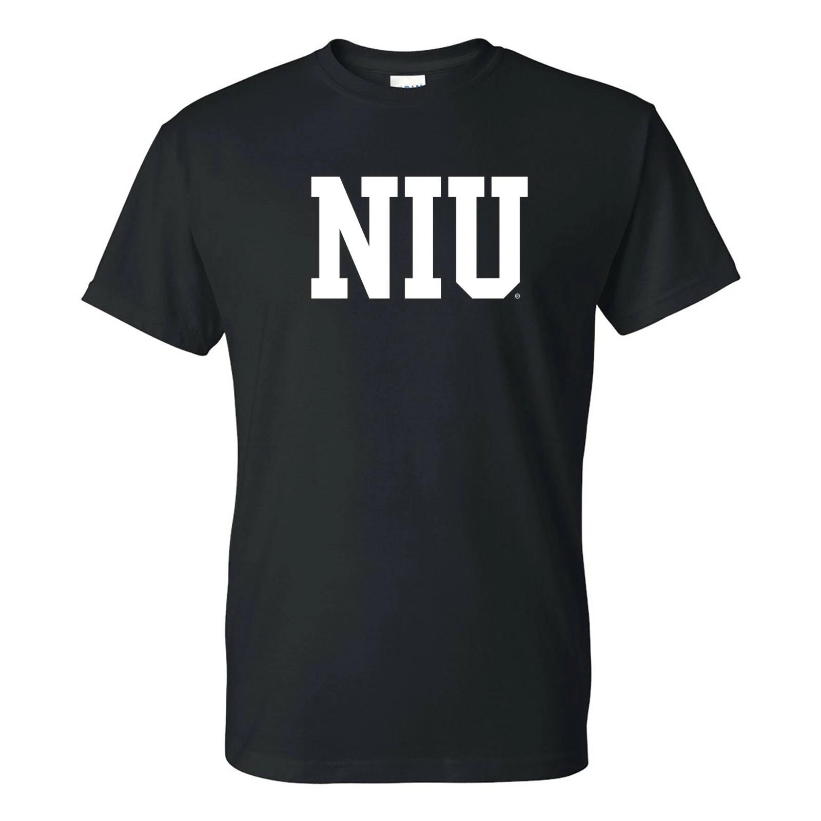 Northern Illinois Huskies Basic Block Short Sleeve T-Shirt - Black S