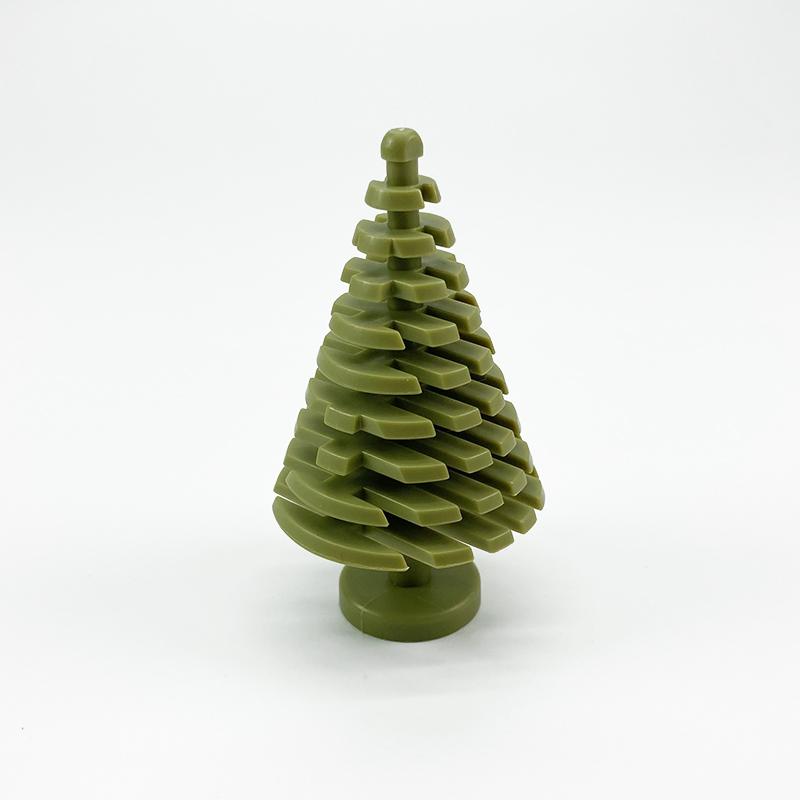 Spruce Tree 3471 Pine Building Blocks Compatible Major Brand Kids Toys Early Learning MOC Child Gift
