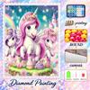 Unicorn Diamond Painting Kit 5D Full Drill DIY Diamond Mosaic Wall Art Home Decor