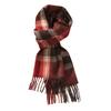 Autumn and winter Christmas scarf atmosphere imitation cashmere women's high-end sense plaid red new winter warm scarf