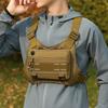 Men's Outdoor Tactical Vest Bag - Multifunctional Chest Bag for Training, Running, and Fitness