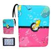52 Style 400pcs  Card Album 2x2 Loose-leaf Large Capacity Leather Anime Zipper Card Collection Photo Album
