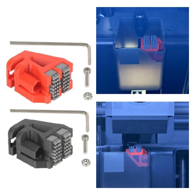 Double Brush Nozzle Cleaner Wiper With Heat Resistance For Effective Removal Of Stubborn Residues In 3D Printing