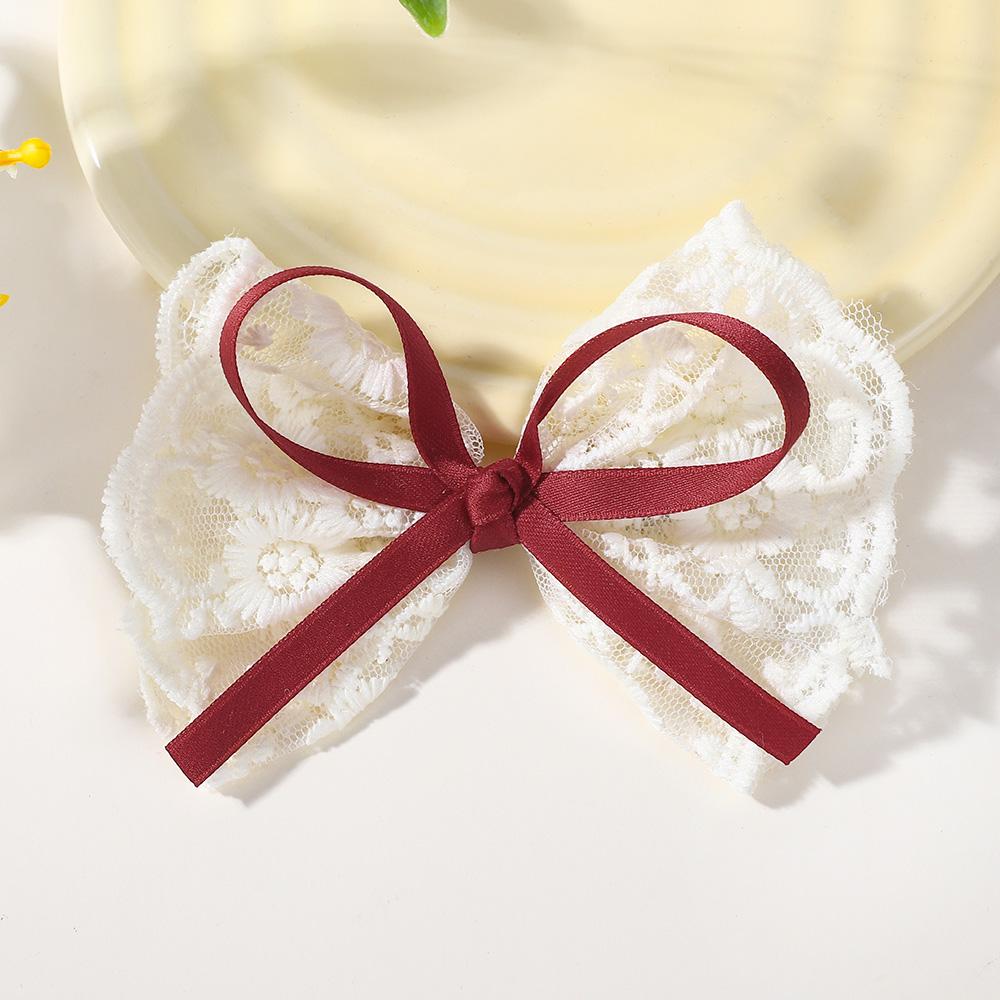 

Новые кружевные заколки-банты для волос для маленькой девочки, милые элегантные заколки-банты, шпильки, ручной работы, головной убор, детские аксессуары для волос, подарки