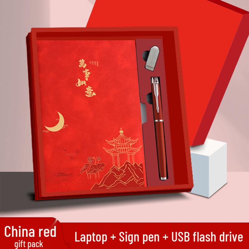 A5 Custom Thick Notebook: High-Value Student Prize & Enterprise Meeting Journal with Logo Printing.