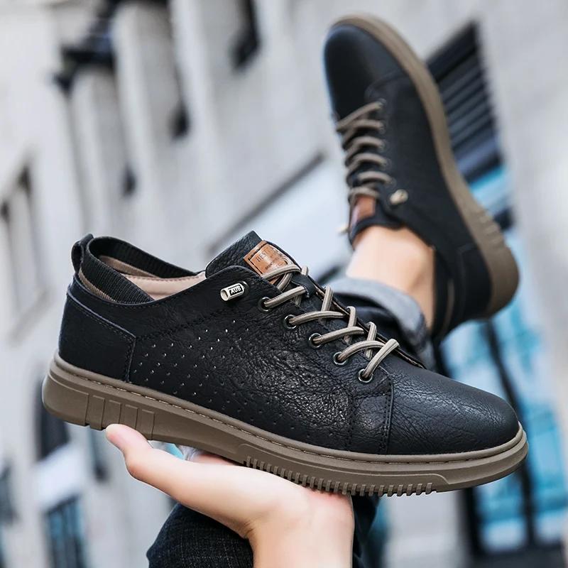 New Italy Mens Casual Shoes Comfy Lightweight Walking Sport Shoes Men Sneakers Outdoor Tennis Business Designer Shoes Dress Shoe