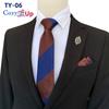 Men Two-piece Tie Set Stripe Necktie  Business Fashion Handkerchief Paisley