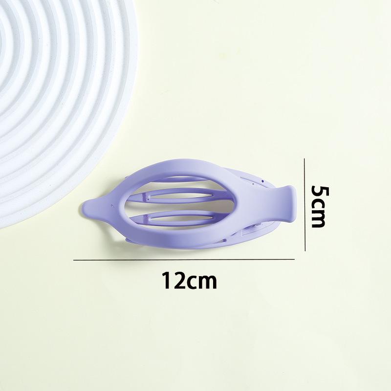 French Retro Shark Hair Clip - Lightweight Updo Accessory