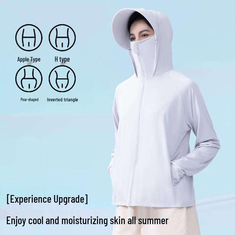 LANGSHA Women's Ice Silk UV Protection Sun Jacket