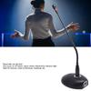 XLR Gooseneck Condenser Microphone Podium Microphone Portable Cardioid Indicator Light Easy Setup Adjustable Angle for Meeting