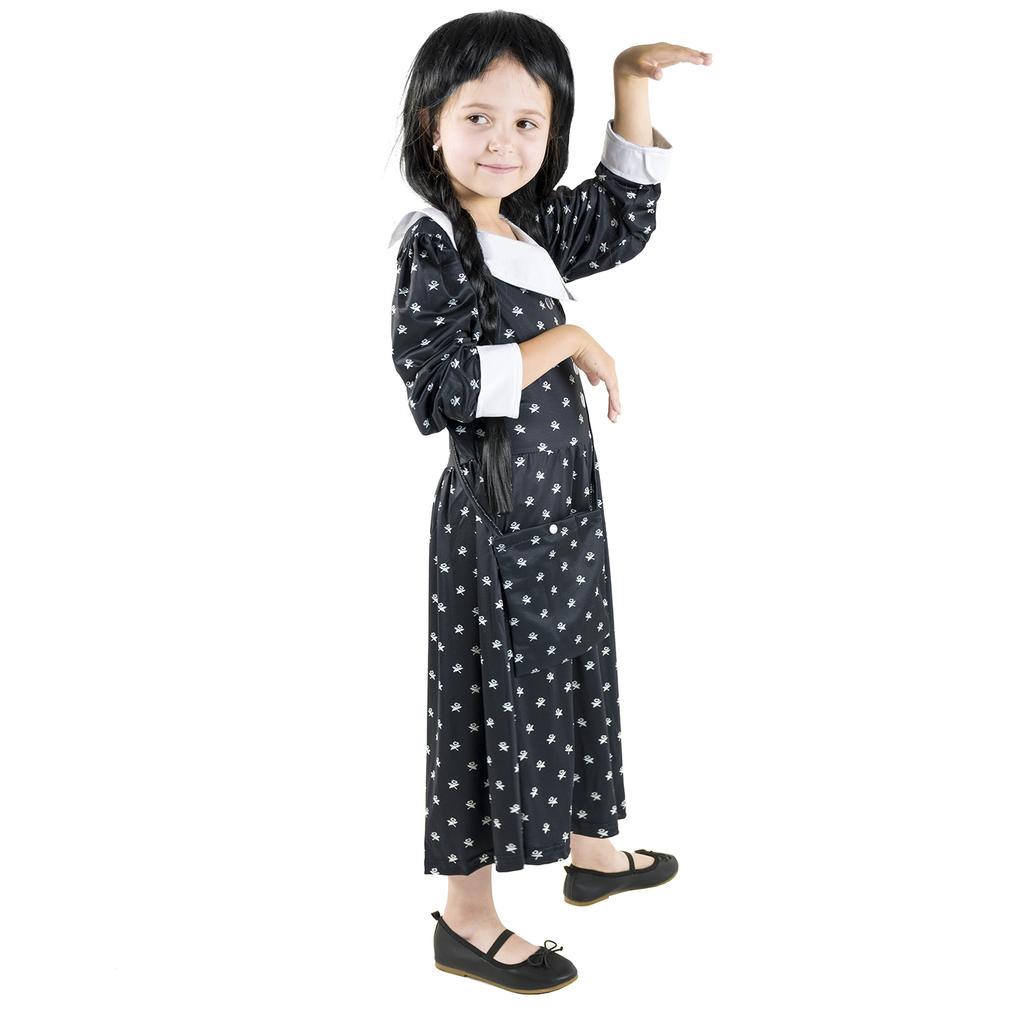 Wednesday Adams costume fancy dress party carnival costume 134-140