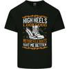 Female Biker Boots Funny Motorbike Kids T-Shirt Childrens