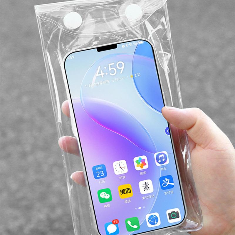 Mobile Phone Waterproof Bag, Rainproof Bag, Rider Equipment Gadget, Cycling Touch-screen Charging, Waterproof Mobile Phone Cover