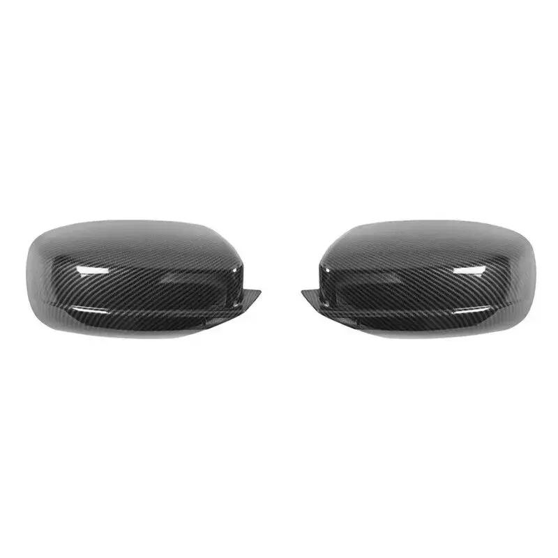 Pair OX Horn Side Wing Mirror Cover Cap For Dodge Charger SRT Chrysler 300 300C Rearview Mirror Cover Shell Case Car Accessories
