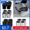 Car Sticker New 4Pcs Car Wheel Tire Valve Caps Air Stem Covers AccessoriesFor Mercedes Benz C63 W117 Cla45 W205 W212 A45 X156 Gl