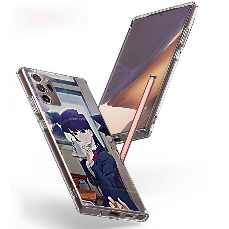 Komi Can't Communicate Case Phone Cover for Samsung Galaxy S24 S25 Ultra S23 Plus S22 + S21 S20 FE S10 S25Plus Trend Fundas S24