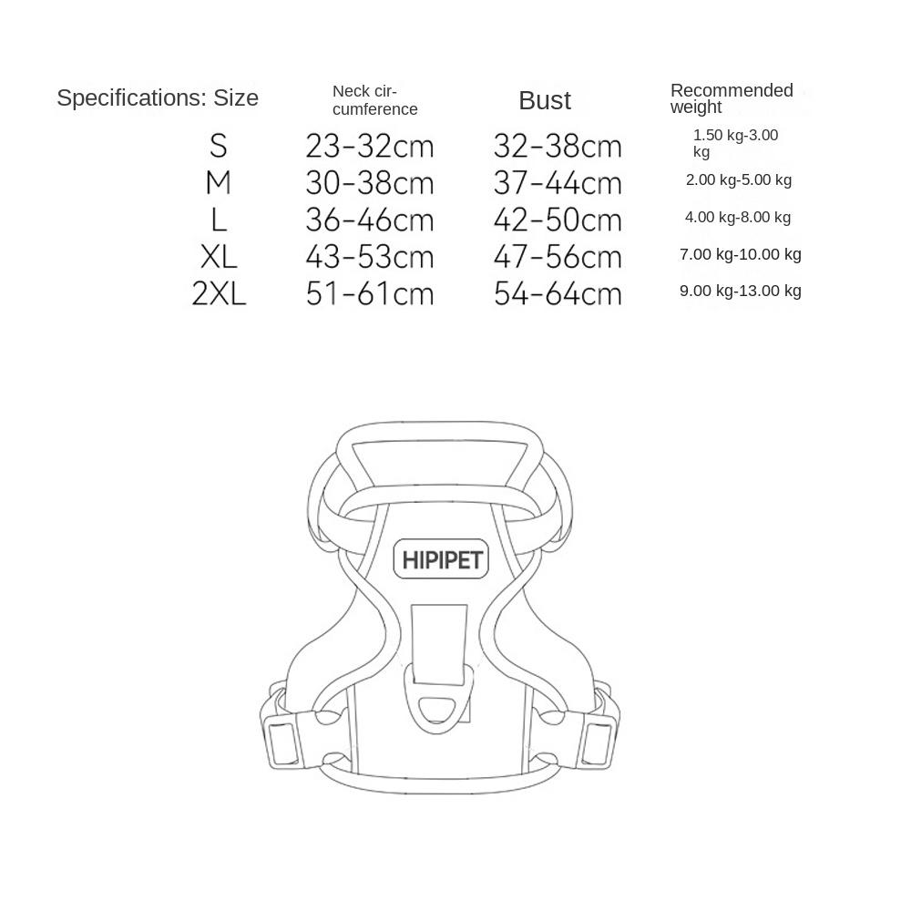 Mesh Dog Harness Breathable Dog Vest Fashion Pet Chest Strap  Walking