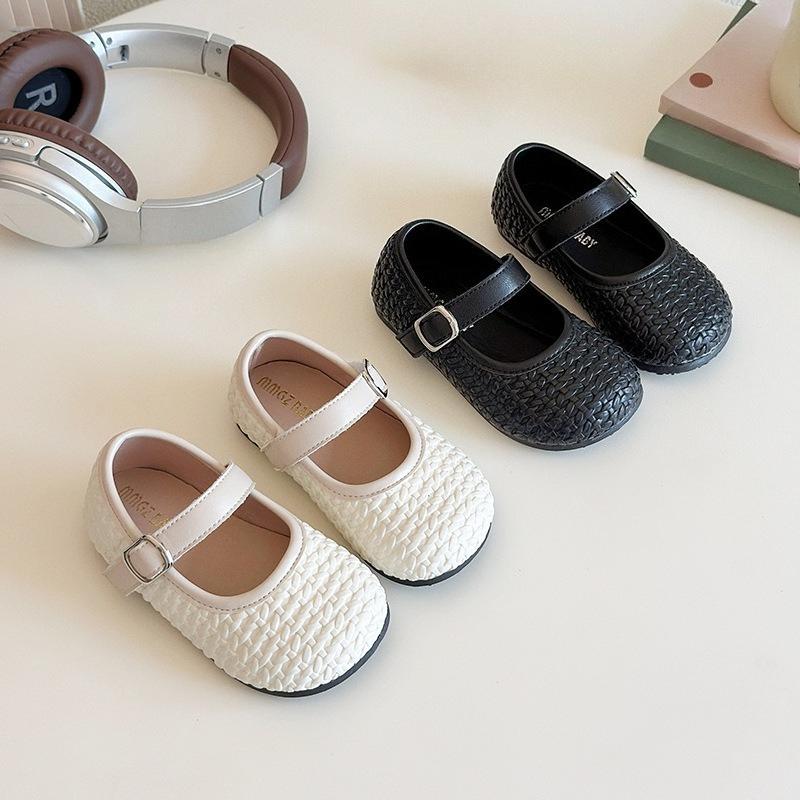 New Style Girls' Shoes with Soft Soles - Ideal for Children's All-round Learning and Walking Shoes