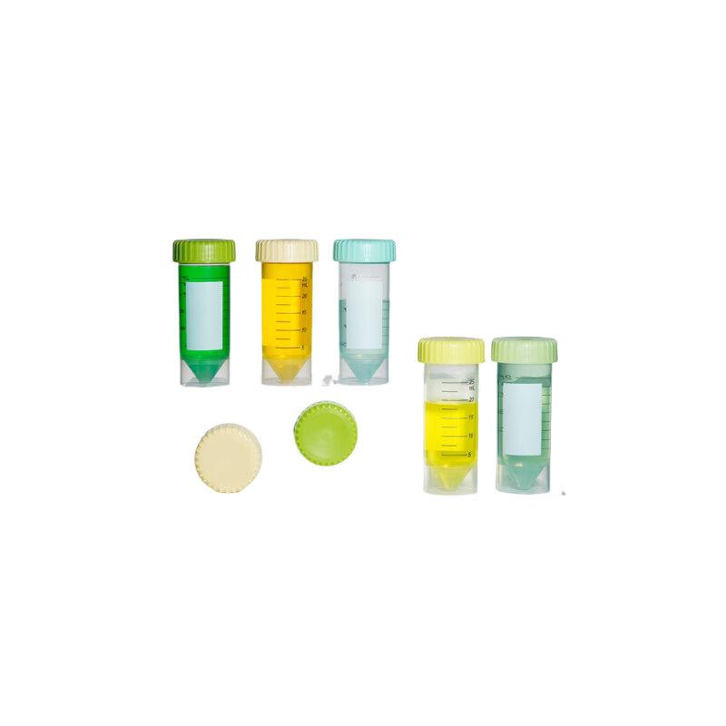Ansellry 25ml Conical Self-Standing Centrifuge Tubes, PP, 50-Pack
