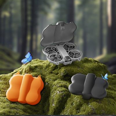 Maleta Portátil Resistente à Poeira para Drones com Design à Prova d'Água e Absorvente de Choque, com Fixação por Mosquetão, Ideal para Uso ao Ar Livre