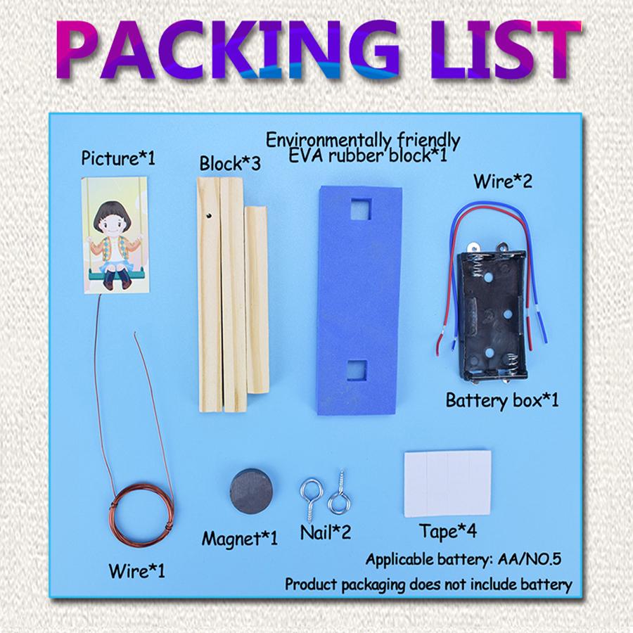 Electromagnetic Pendulum Model Kit Toys for Children Levitation Physical Science Experiment Learning Material Creative Toy Gifts