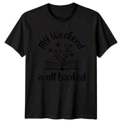 La mia settimana è tutta prenotata T-shirt Amante dei libri Battuta Regalo di compleanno per la lettura