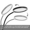 3 Color Modern Led Floor Light Floor Light For Living Room Bedroom Adjustable Standing Light Corner Light Reading Lamp 36v