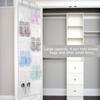 24 Pockets Hanging Storage Bags Non Woven Shoes Organizer Shoe Holder Organizer  Home Use