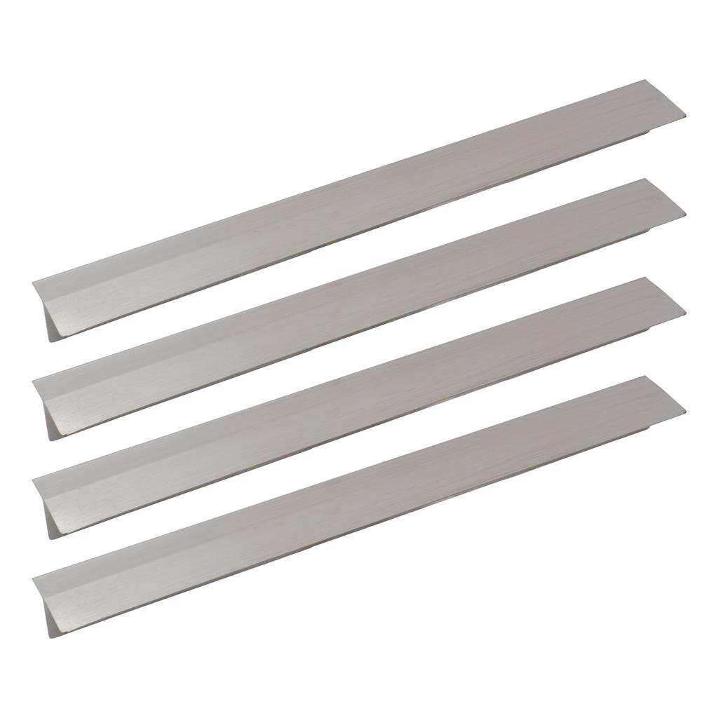 4Pcs Stove Gap Cover Stainless Steel Heat Resistant Easy Clean Versatile Oven Gap Filler Guard