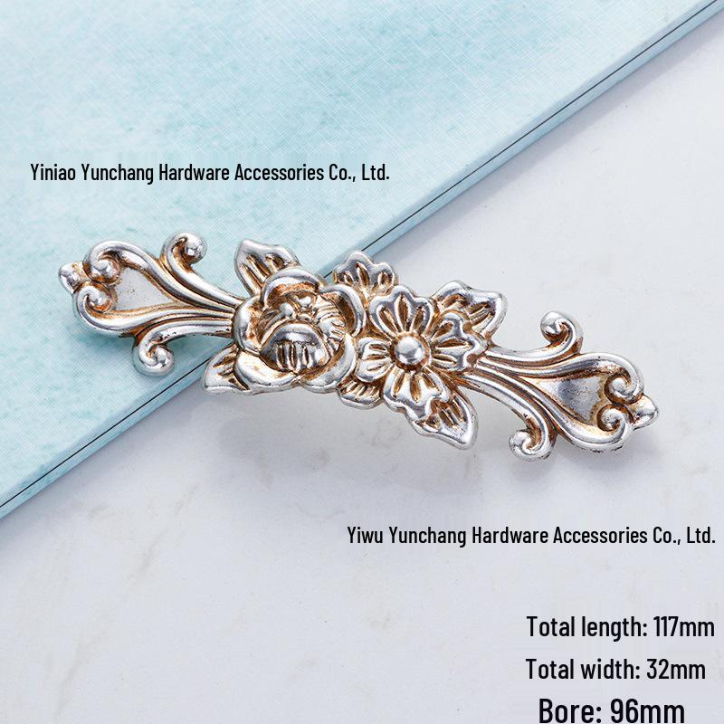 European Retro Alloy Drawer Pull Ring Handle for Cabinet and Cupboard Furniture