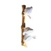 Wall Mounted Resin Bird Coat Hook Decorative Hanger for Hanging Towels and Clothes Home Decoration Accessories