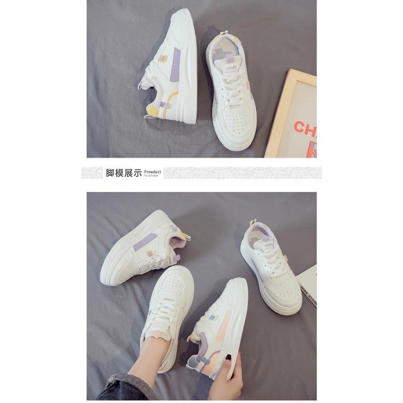 Women's Versatile Soft Sole Non Tiring Sports Shoes Women's Thick Sole Casual Shoes Board Shoes