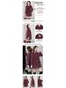 Women's Mid-Life & Senior Plus Velvet Faux Lambswool Coat - Winter Granular Fleece Jacket for Moms