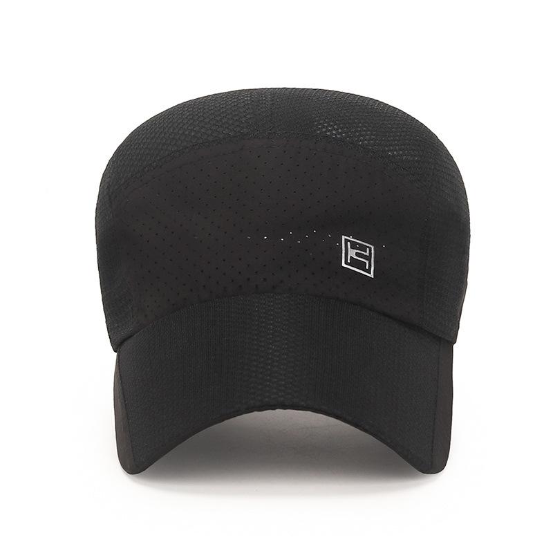 Summer New Breathable Mesh Baseball Caps For Men Outdoor Sports Quick Drying Thin Sunhat Solid Cycling Hats Women Sunscreen Cap